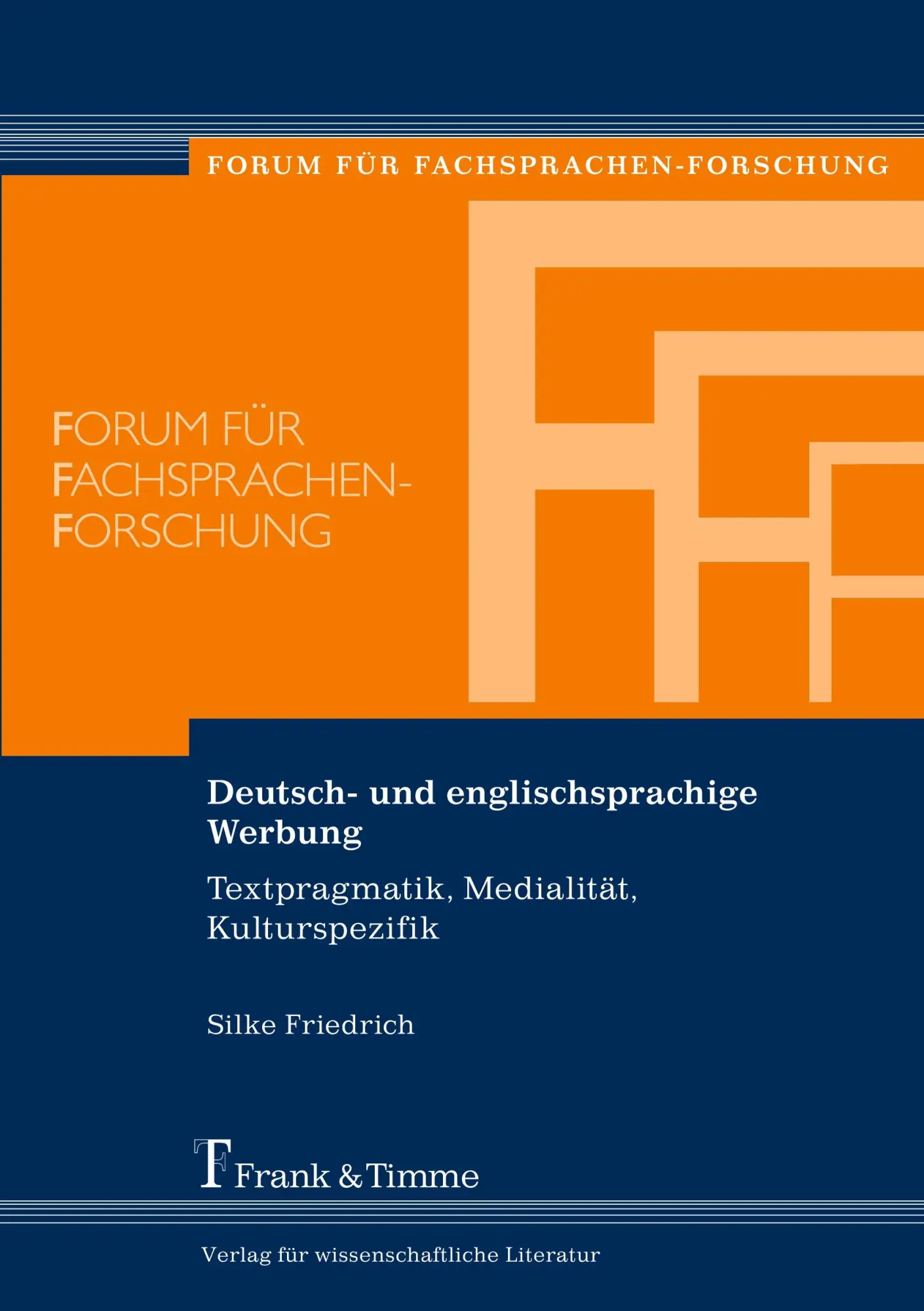 Cover: 9783732901524 | Deutsch- und englischsprachige Werbung | Silke Friedrich | Taschenbuch