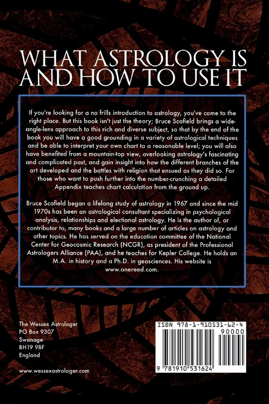 Rückseite: 9781910531624 | What Astrology is and How to Use it | Bruce Scofield | Taschenbuch