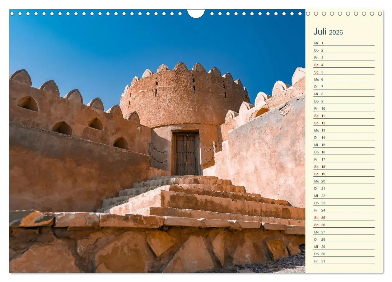 Bild: 9783457391624 | Oman - Unvergessliche Momente (Wandkalender 2026 DIN A3 quer),...