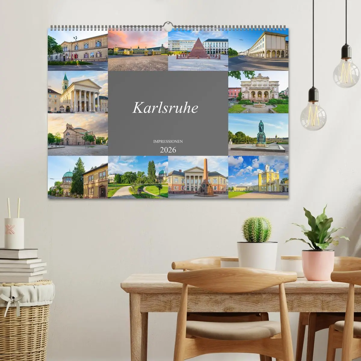 Bild: 9783457911624 | Karlsruhe Impressionen (Wandkalender 2026 DIN A2 quer), CALVENDO...