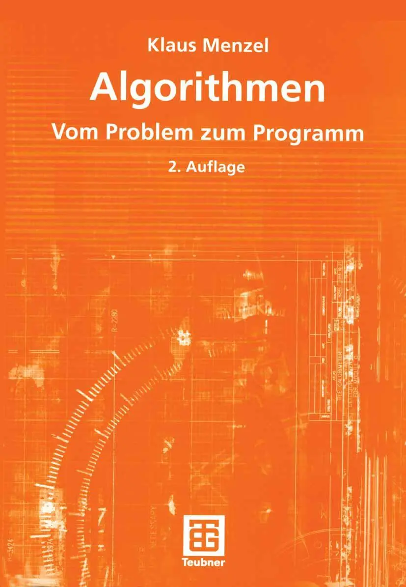 Cover: 9783519211624 | Algorithmen | Vom Problem zum Programm | Klaus Menzel | Taschenbuch