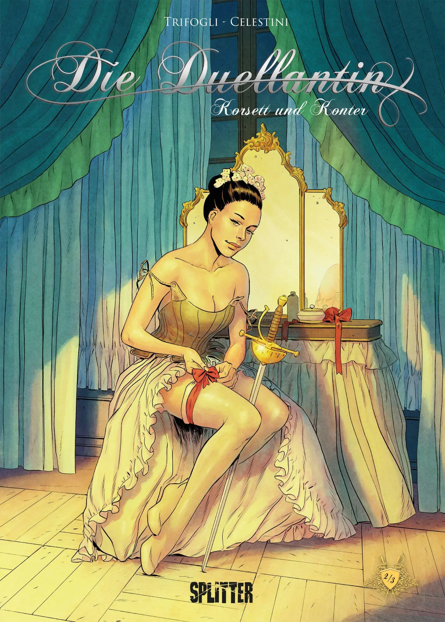 Cover: 9783689501624 | Die Duellantin. Band 2 | Korsett und Konter | Francesco Trifogli