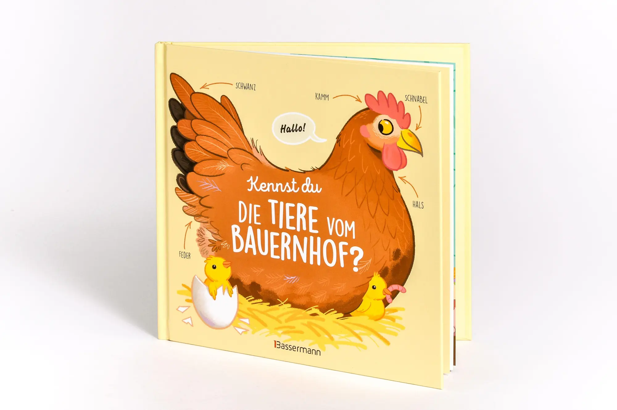 Bild: 9783809451624 | Kennst du die Tiere vom Bauernhof? - Sachbilderbuch für Kinder ab 3...