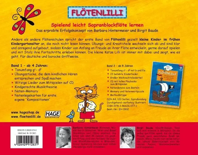 Bild: 9783866261624 | Lillis Blockflöten-Set - Deutsche Griffweise | Helmut Hage | Buch