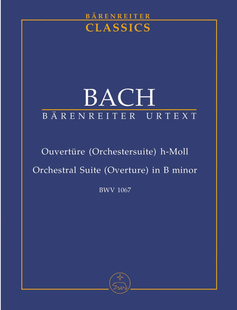 Cover: 9790006201624 | Orchestral Suite - Overture No.2 In B Minor | Studienpartitur | Bach