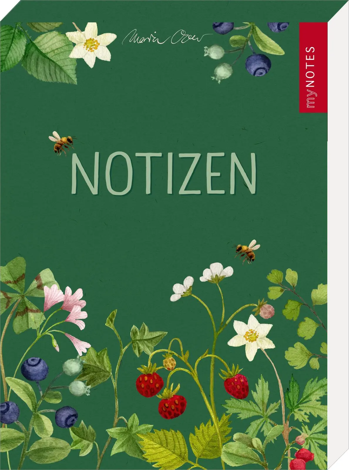Cover: 4014489131724 | myNOTES Papeterie: Notizblock Naturschätze - Wald &amp; Wildblumen | Over