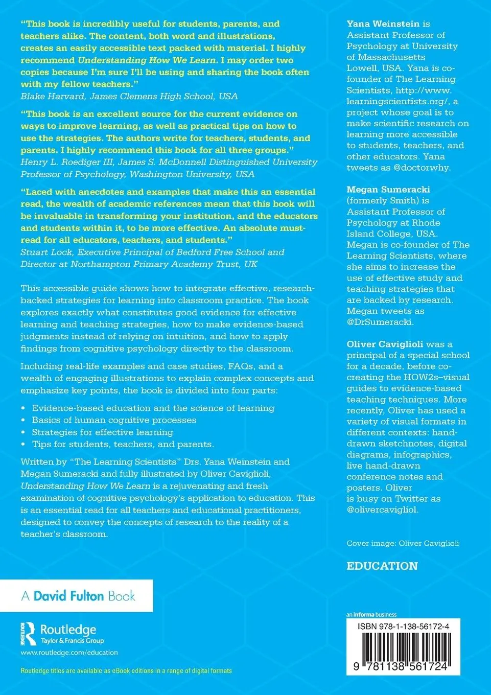 Rückseite: 9781138561724 | Understanding How We Learn | A Visual Guide | Megan Sumeracki (u. a.)