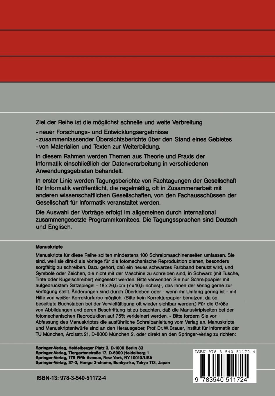 Rückseite: 9783540511724 | Termersetzungssysteme | Klaus Drosten | Taschenbuch | ix | Deutsch