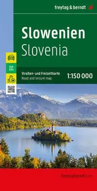 Cover: 9783707921724 | Slowenien, Straßen- und Freizeitkarte 1:150.000, freytag &amp; berndt