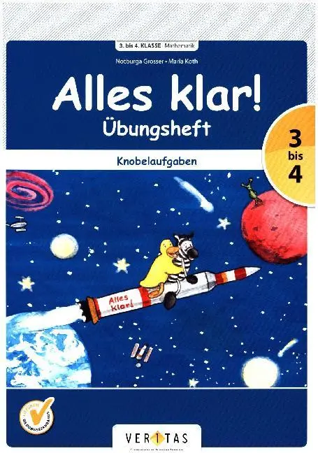 Cover: 9783710101724 | Alles klar! 3. + 4. Schuljahr - Übungsheft Knobelaufgaben | Grosser