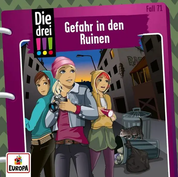Cover: 9783803261724 | 071/Gefahr in den Ruinen | Die Drei !!! | Audio-CD | 76 Min. | Deutsch