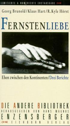 Cover: 9783821841724 | Fernstenliebe | Georg/Hart, Klaus/Hörst, R Kyle Brunold | Buch | 1999