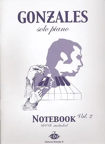 Cover: 9790560151724 | Notebook - Solo Piano vol.2 for piano | Chilly Gonzales