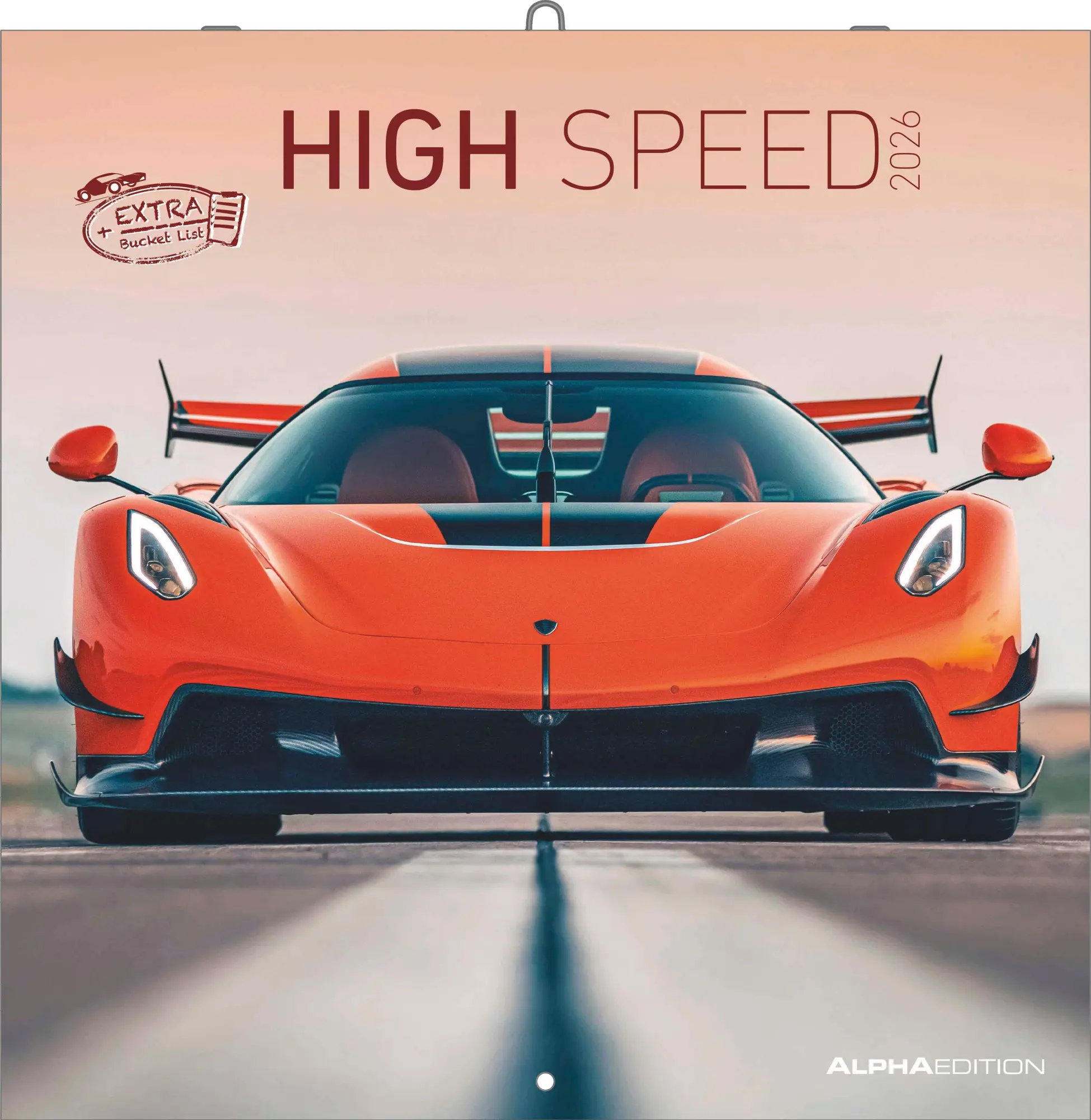 Cover: 4069095001824 | High Speed 2026 - Broschürenkalender 30x30 cm (30x60 geöffnet) -...