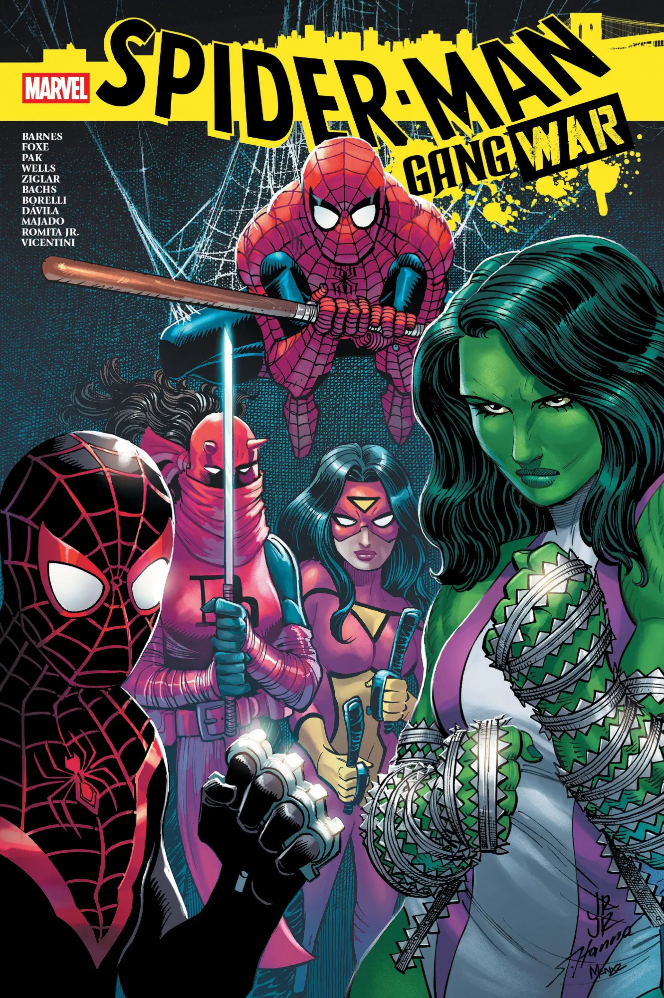 Cover: 9781302961824 | Spider-Man: Gang War Omnibus | Zeb Wells (u. a.) | Buch | Englisch