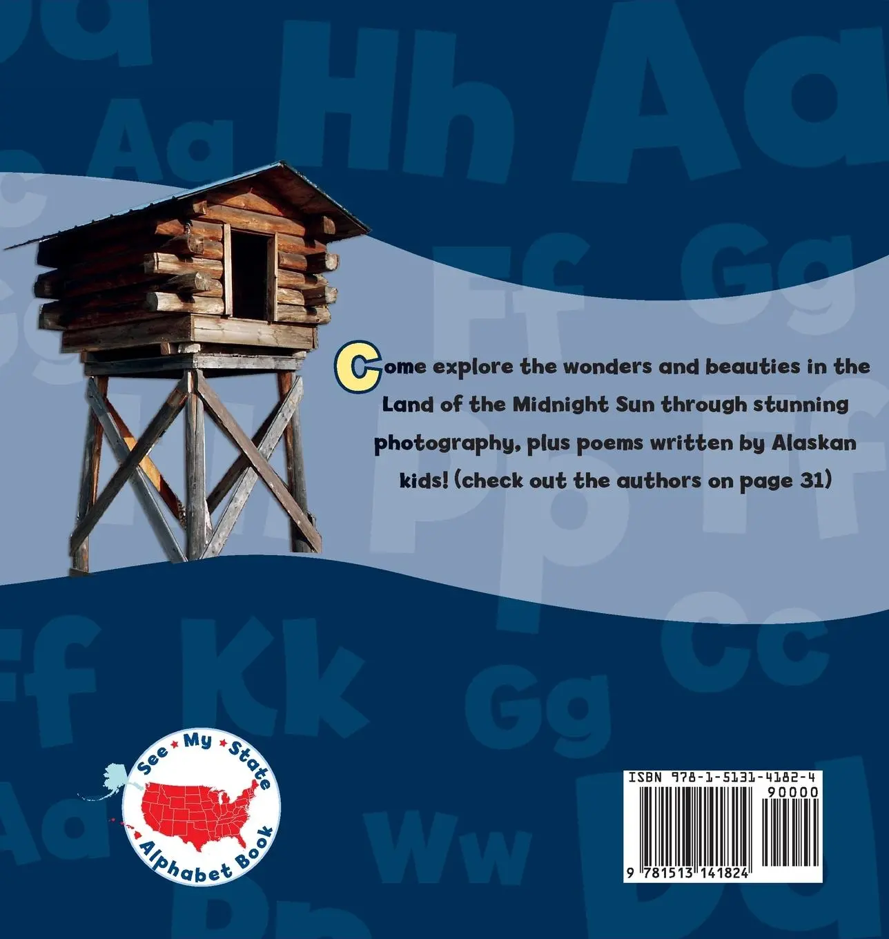 Rückseite: 9781513141824 | A is for Alaska | Written by Kids for Kids | Alaska | Buch | Englisch