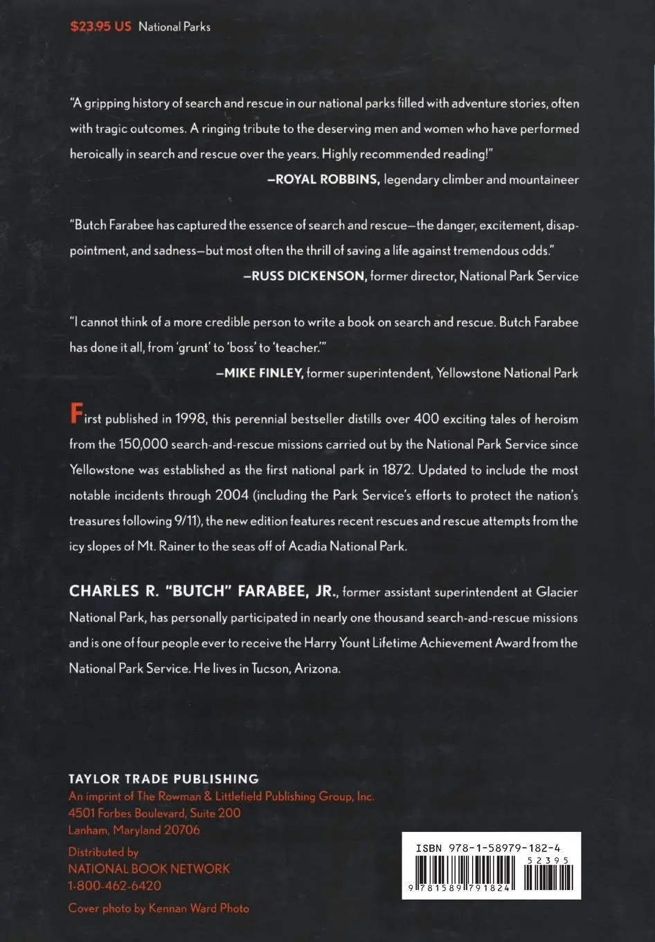Rückseite: 9781589791824 | Death, Daring, and Disaster | Search and Rescue in the National Parks