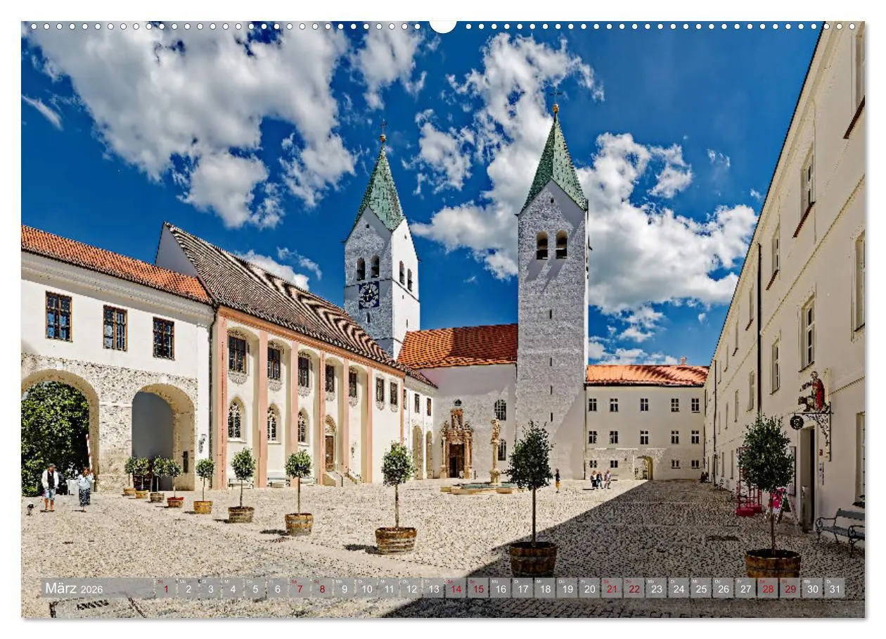 Bild: 9783457371824 | Freising - 1300 Jahre Korbinian (hochwertiger Premium Wandkalender...