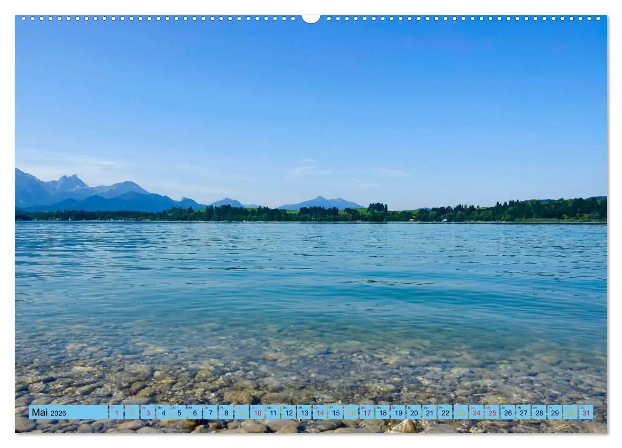 Bild: 9783457681824 | Schöner Forggensee (hochwertiger Premium Wandkalender 2026 DIN A2...