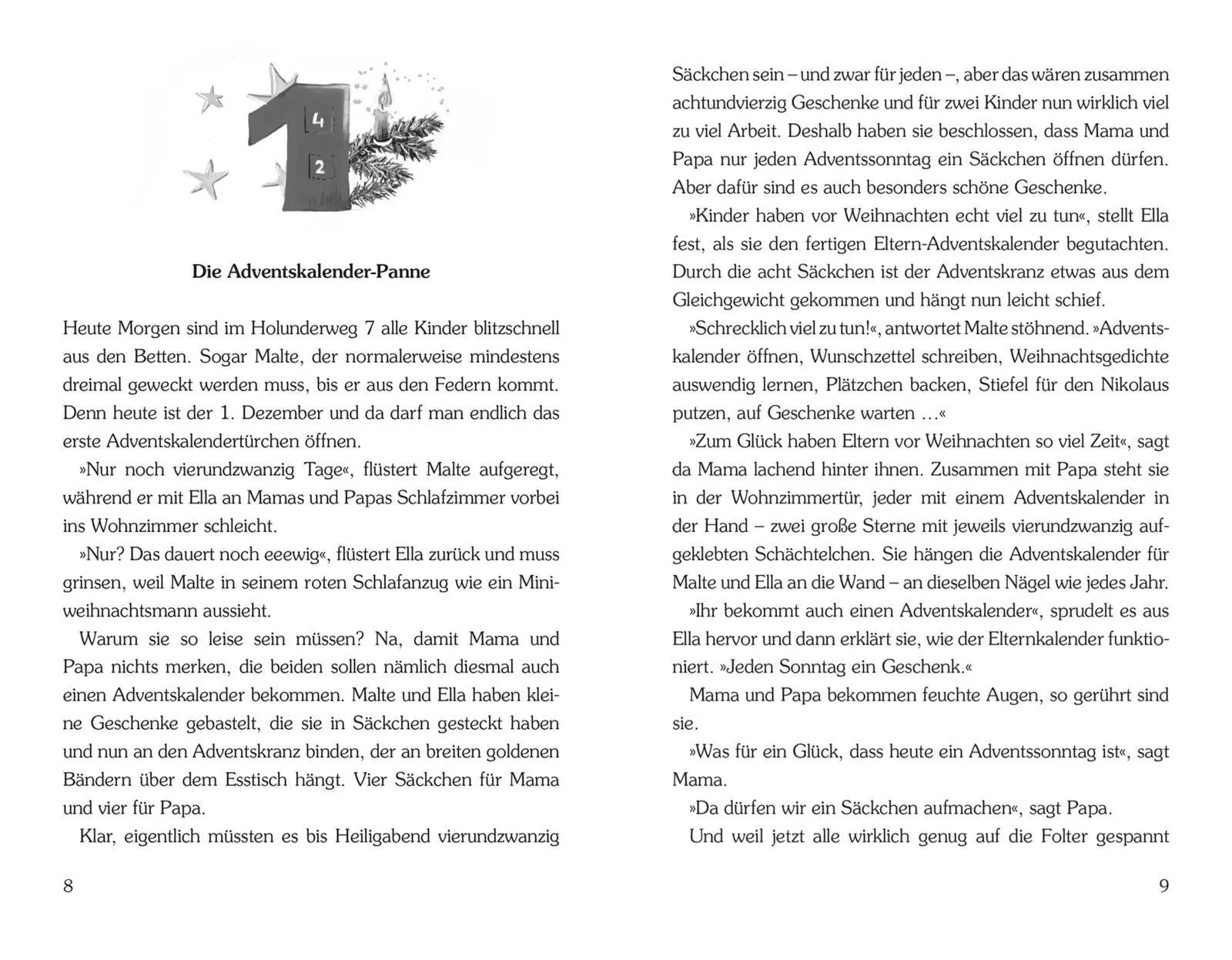 Bild: 9783551321824 | Advent im Holunderweg - 24 neue Geschichten bis zum Weihnachtsfest