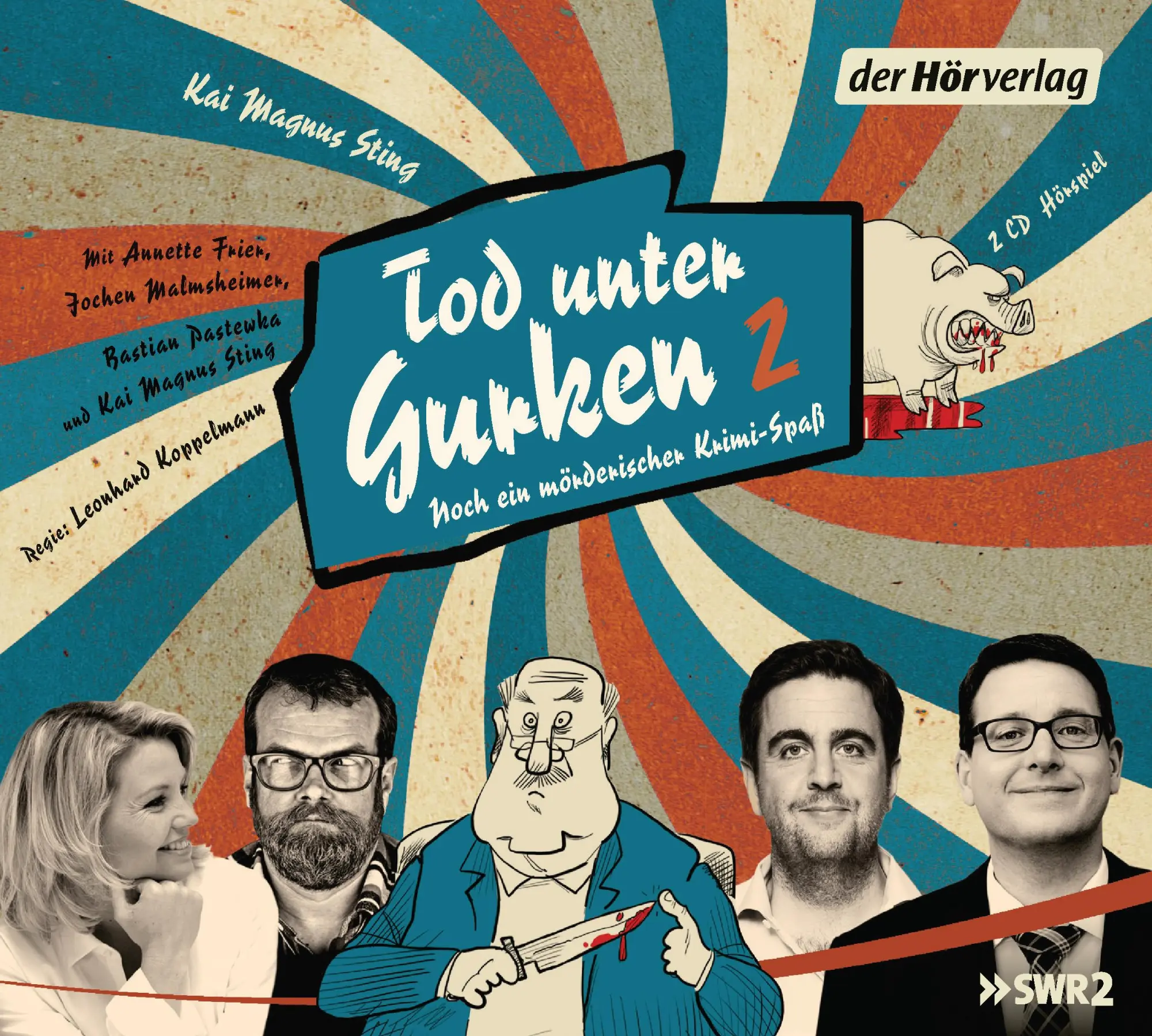 Cover: 9783844531824 | Tod unter Gurken 2 | Noch ein mörderischer Krimi-Spaß | Sting | CD