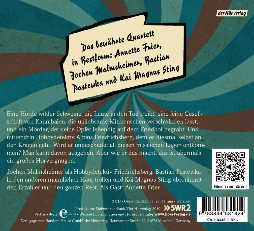 Bild: 9783844531824 | Tod unter Gurken 2 | Noch ein mörderischer Krimi-Spaß | Sting | CD