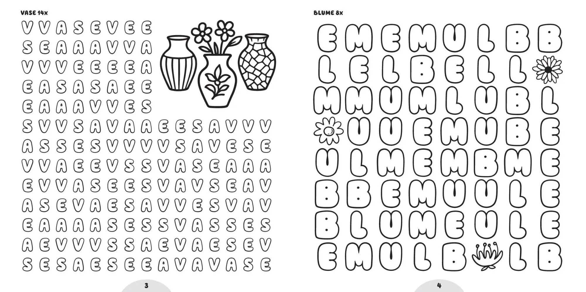 Bild: 9783987641824 | Cozy Word Search Cute World | Supersüße Wortsuchrätsel zum Ausmalen
