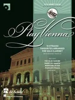 Cover: 9790035201824 | Play Vienna! - Clarinet | Johann Strauss Jr. | Buch + CD | 2011