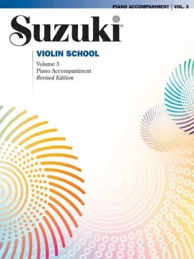 Alfred Music Publishing Suzuki Violin School Piano Accompaniment, Volume 3 (Revised)