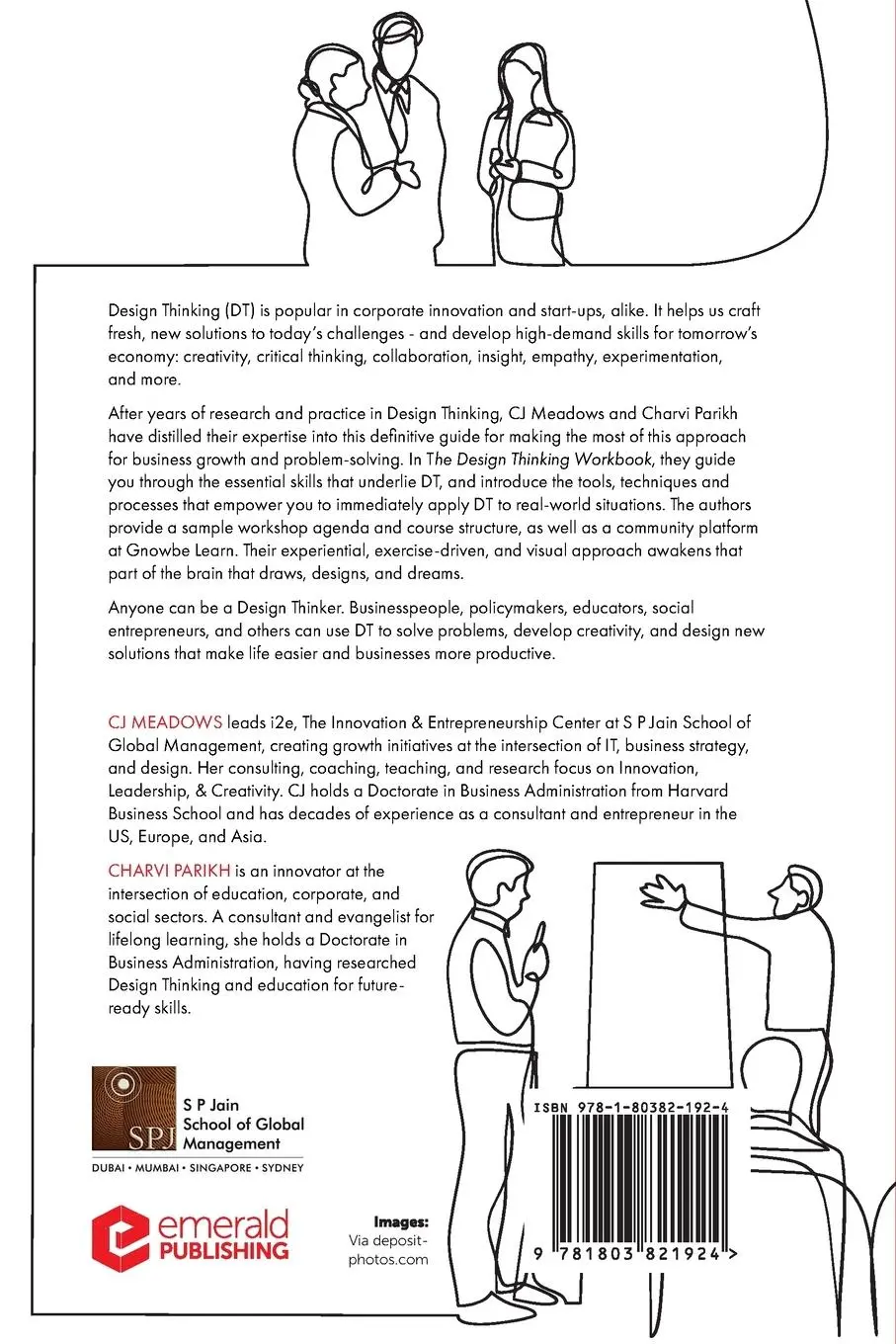 Rückseite: 9781803821924 | Design Thinking Workbook | Cj Meadows (u. a.) | Taschenbuch | Englisch