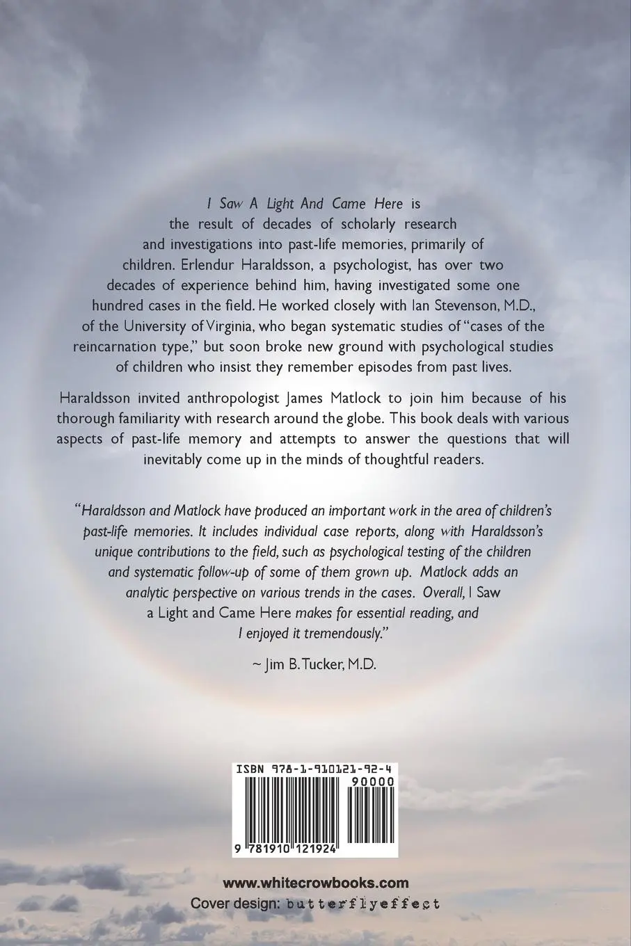 Rückseite: 9781910121924 | I Saw A Light And Came Here | Children's Experiences of Reincarnation