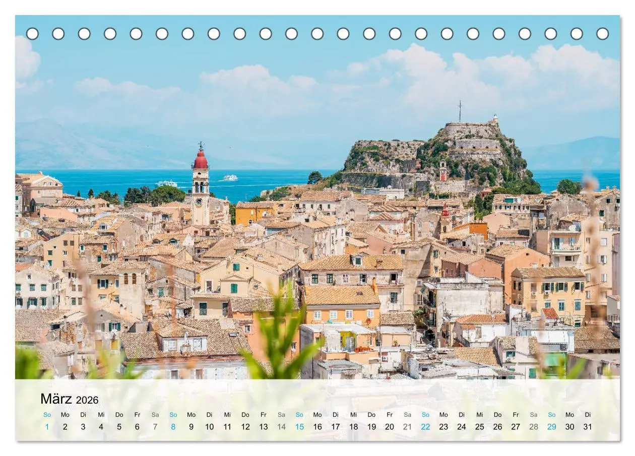 Bild: 9783457671924 | Insel Korfu - Trauminsel im Ionischen Meer (Tischkalender 2026 DIN...