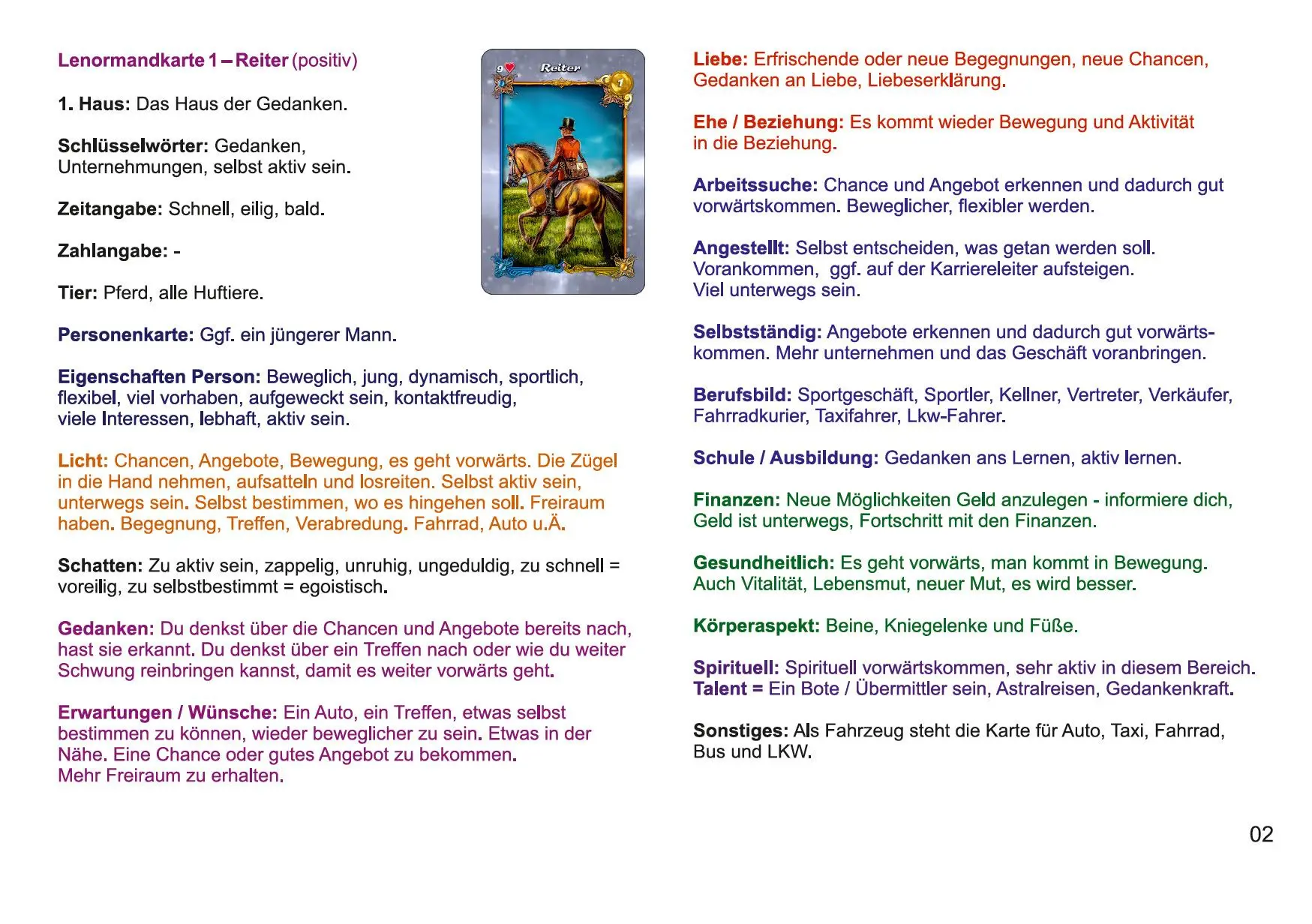 Bild: 9783967381924 | Lenormand Deutung leicht gemacht 4 | Angelina Schulze | Taschenbuch