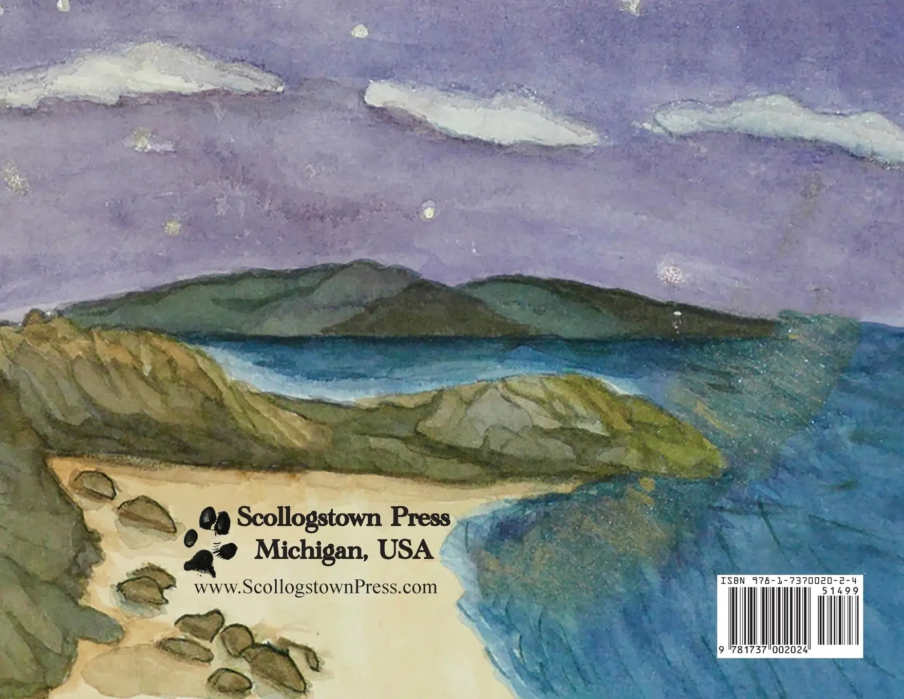 Rückseite: 9781737002024 | Born Behind The Moon | Jimmy The Dog and the Magic of County Down