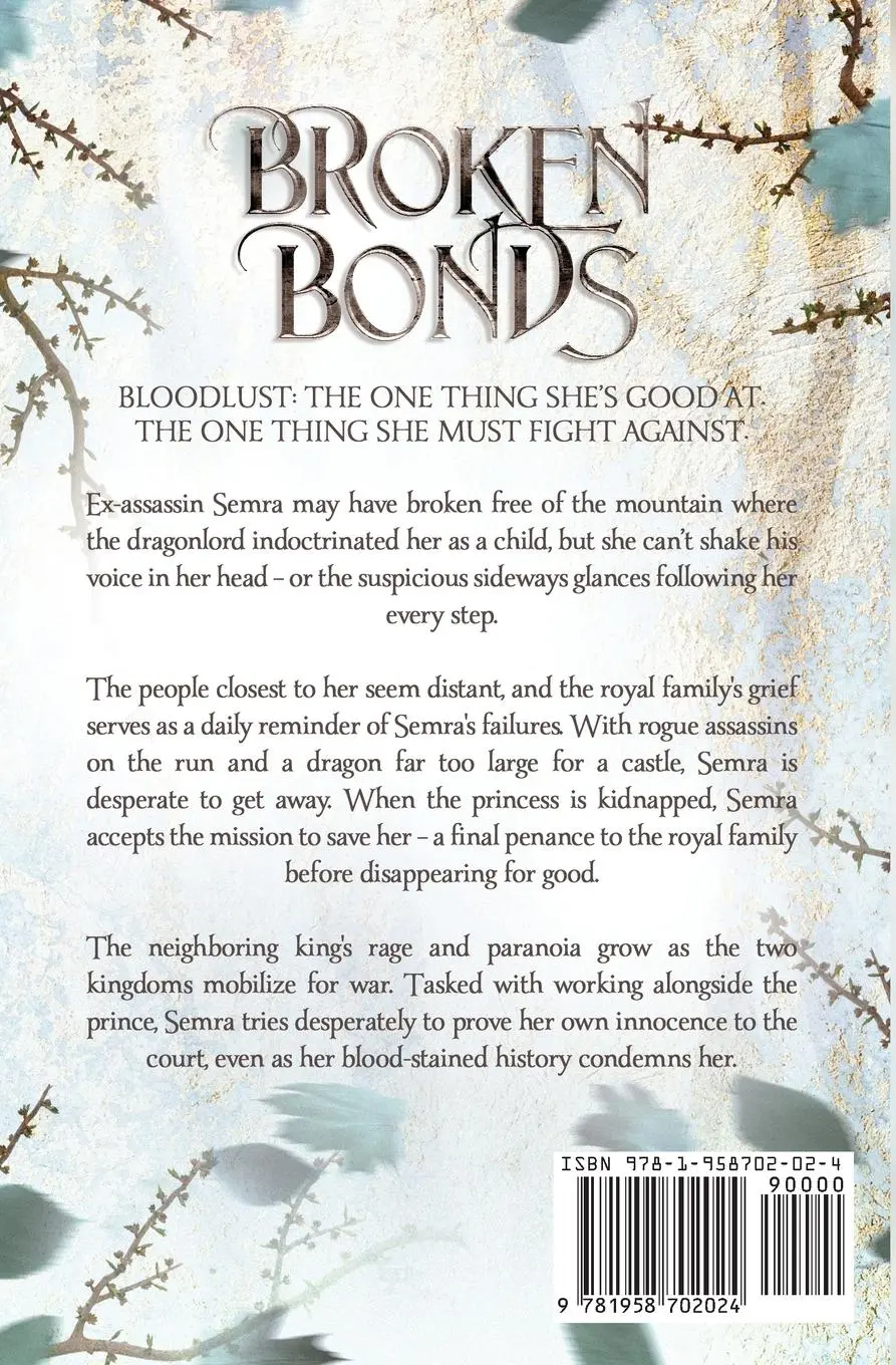 Rückseite: 9781958702024 | Broken Bonds (The Blood &amp; Flame Saga, book 2) | E. A. Winters | Buch