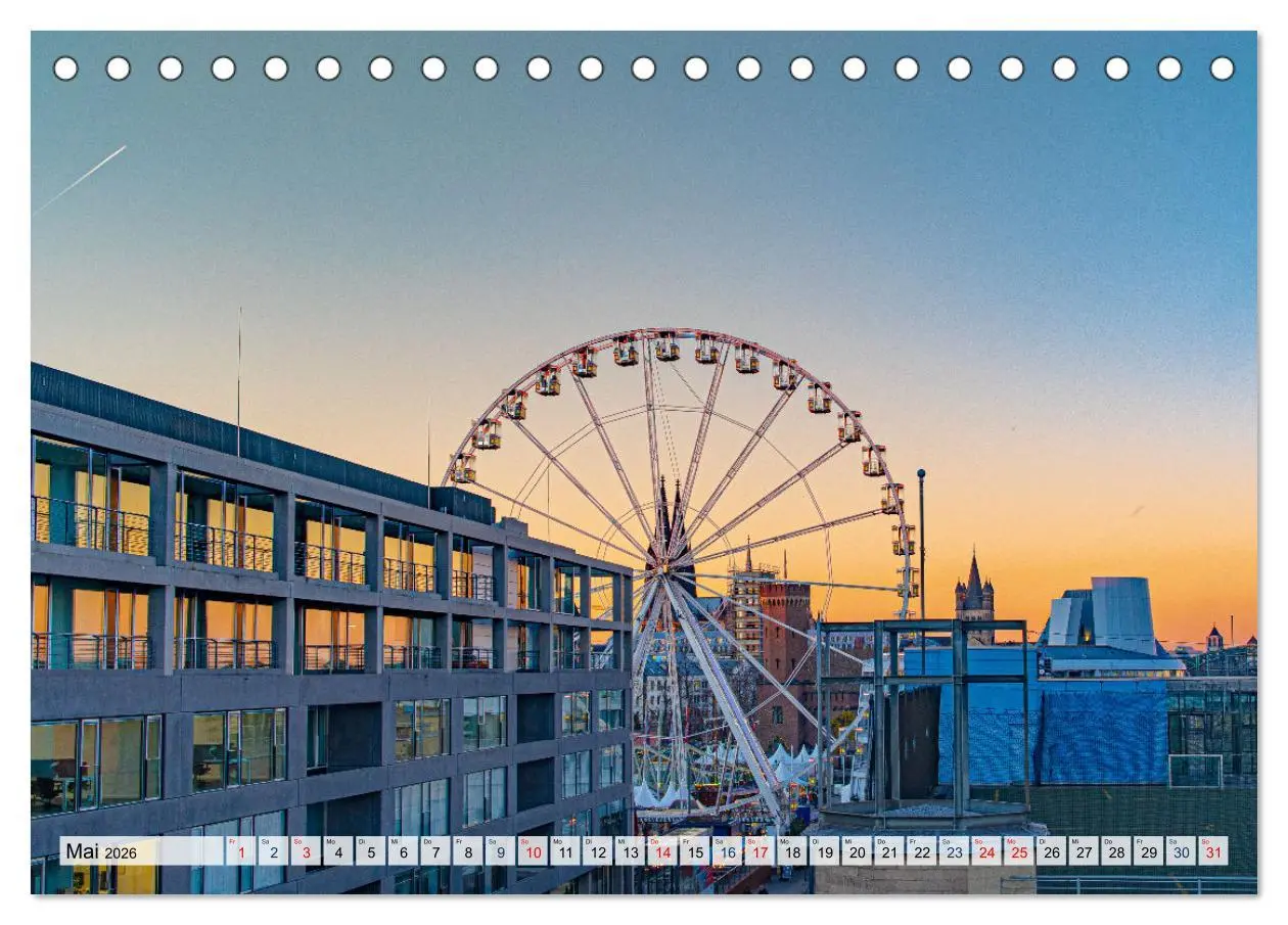 Bild: 9783457632024 | Kölsche Impressionen bei Tag und Nacht (Tischkalender 2026 DIN A5...