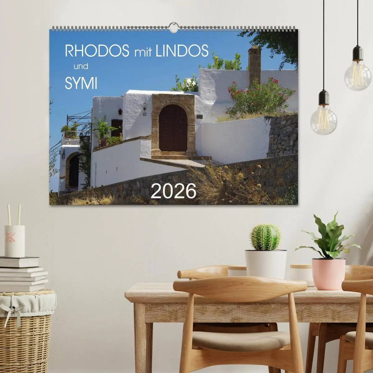 Bild: 9783516102024 | Rhodos mit Lindos und Symi (Wandkalender 2026 DIN A2 quer),...