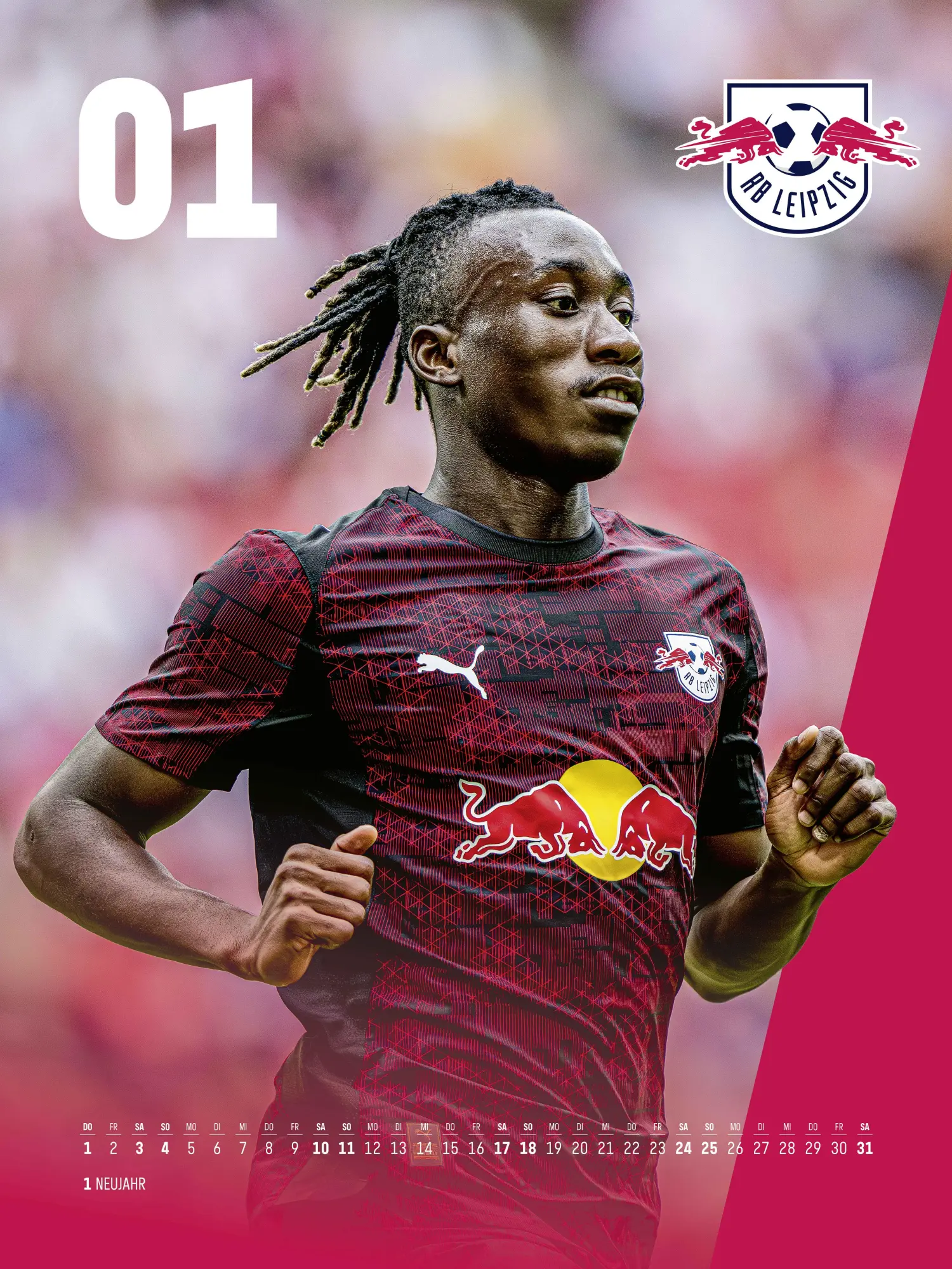 Bild: 9783710902024 | RB Leipzig 2026 - Posterkalender | Kalender | 14 S. | Deutsch | 2026