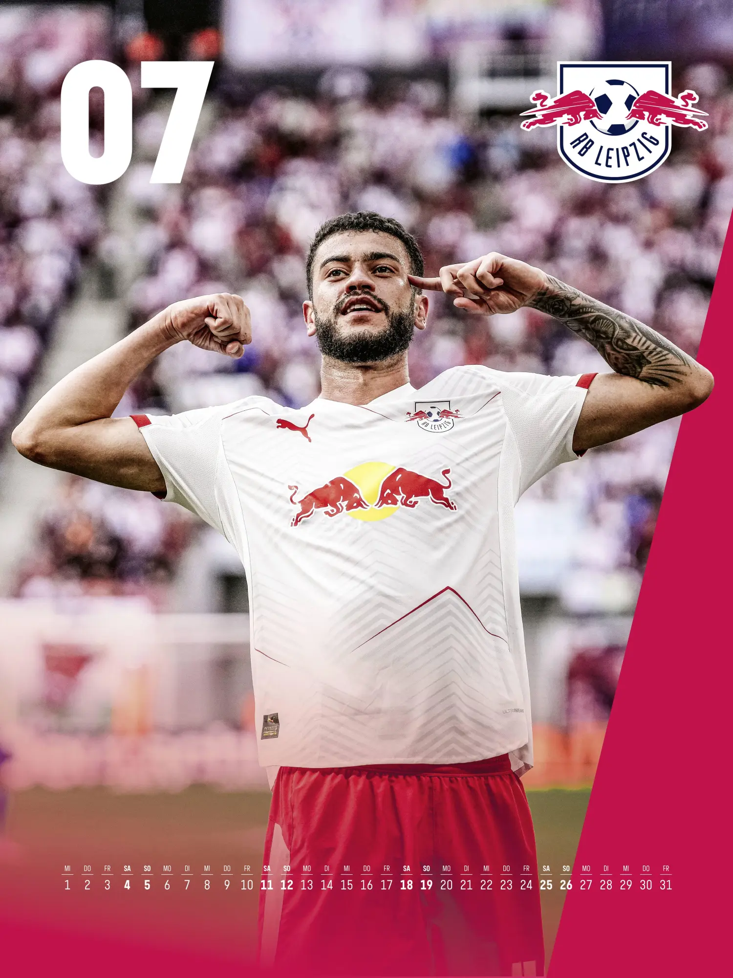 Bild: 9783710902024 | RB Leipzig 2026 - Posterkalender | Kalender | 14 S. | Deutsch | 2026