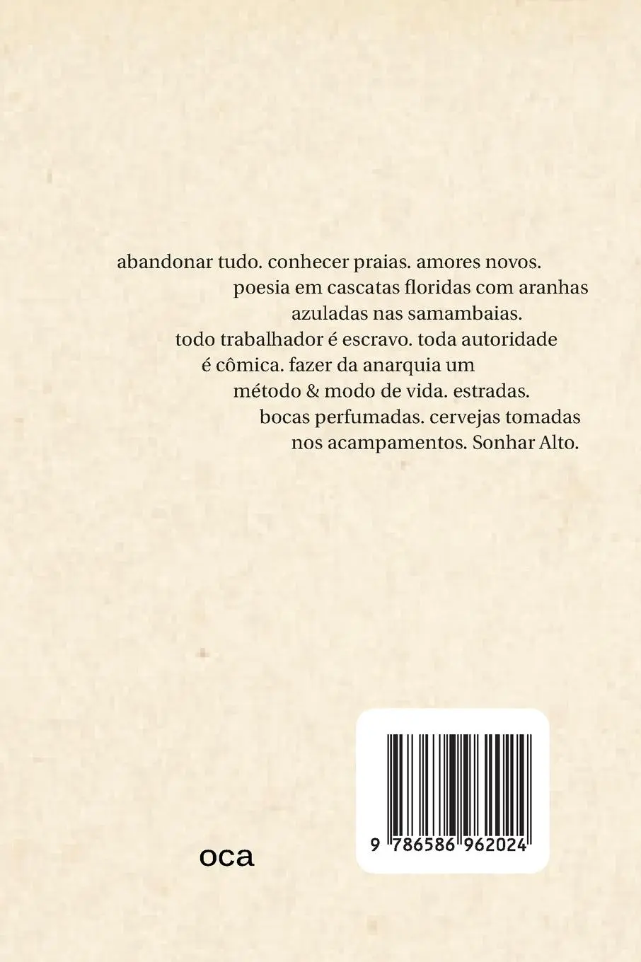 Rückseite: 9786586962024 | Sombras Dançam Neste Incêndio | Roberto Piva | Taschenbuch | 2023