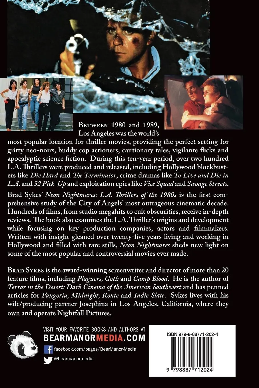 Rückseite: 9798887712024 | Neon Nightmares - L.A. Thrillers of the 1980s | Brad Sykes | Buch