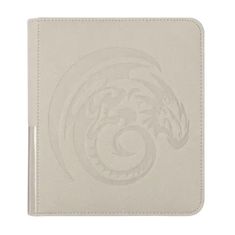 Cover: 5706569382124 | Card Codex Zipster Binder Small - Ashen White | Dragon Shield!
