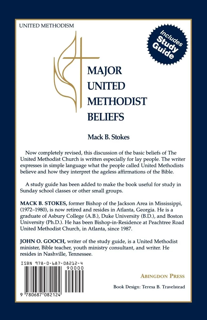 Rückseite: 9780687082124 | Major United Methodist Beliefs | Mack B. Stokes | Taschenbuch | 1998