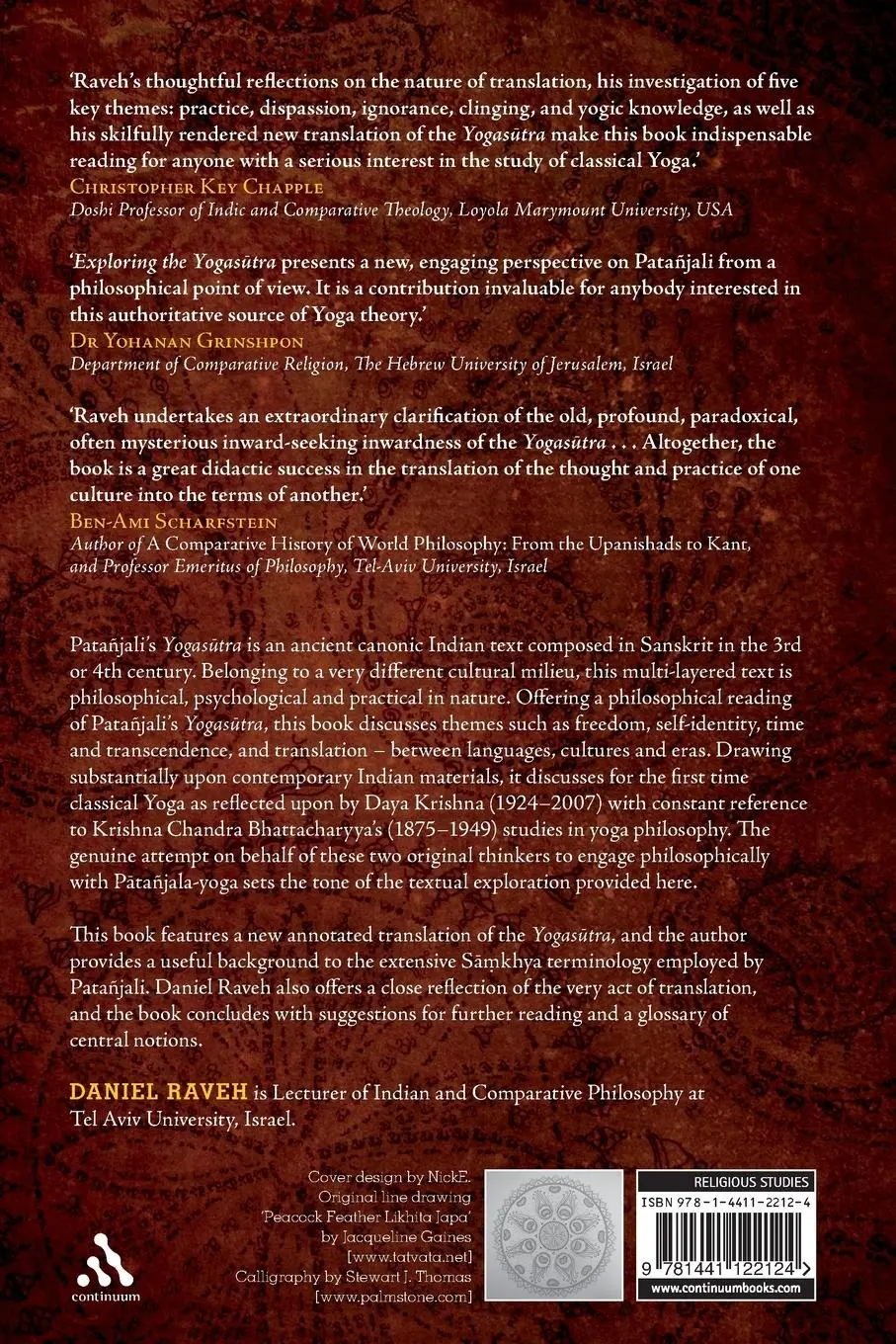 Rückseite: 9781441122124 | Exploring the Yogasutra | Philosophy and Translation | Daniel Raveh