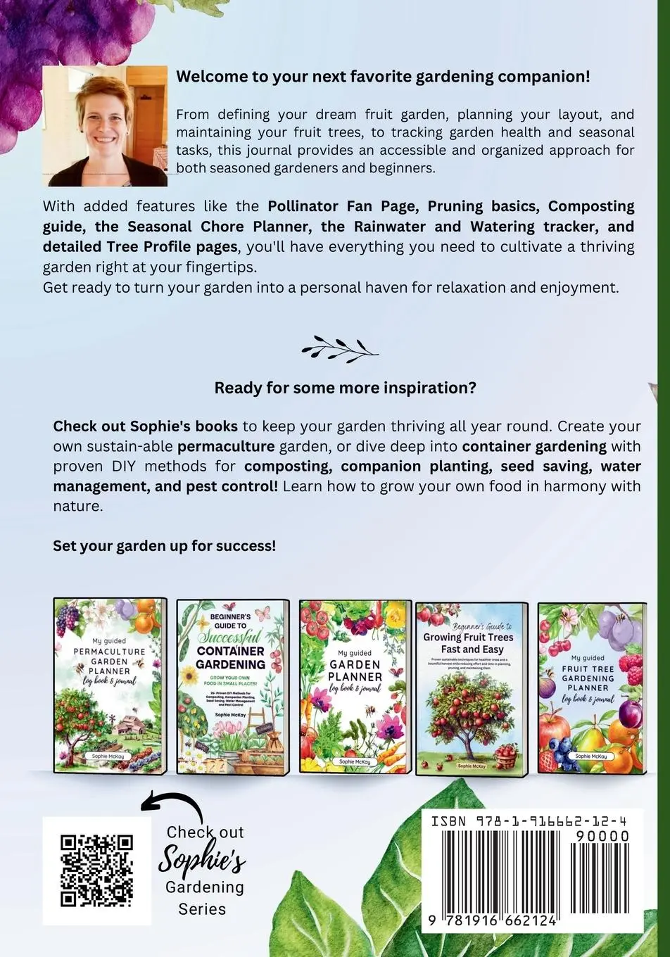 Rückseite: 9781916662124 | My Guided Fruit Tree Gardening Planner, Log Book and Journal | Mckay