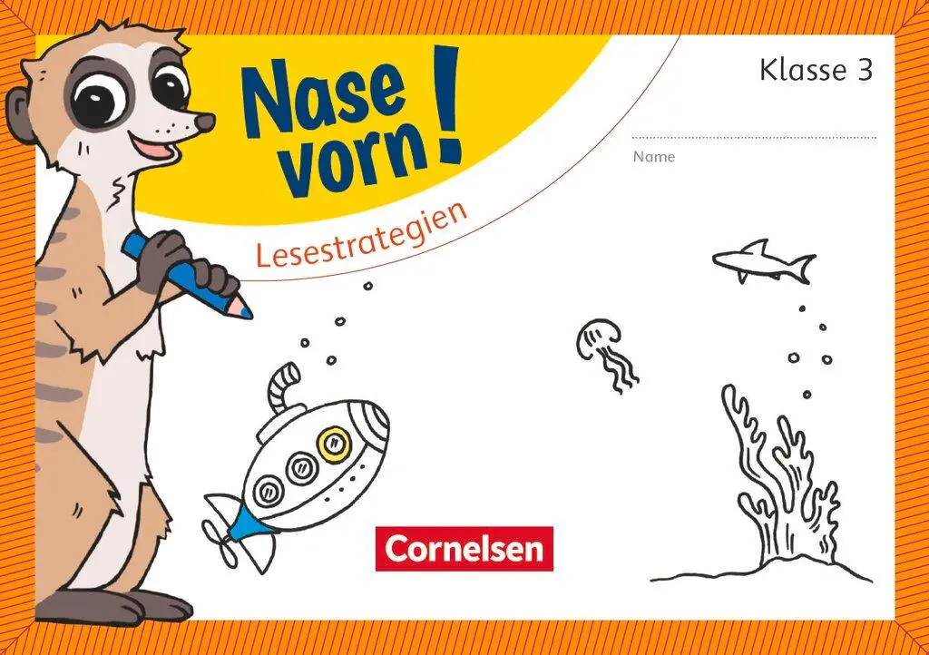 Cover: 9783060842124 | Nase vorn! - Deutsch 3. Schuljahr - Lesestrategien | Übungsheft | Buch