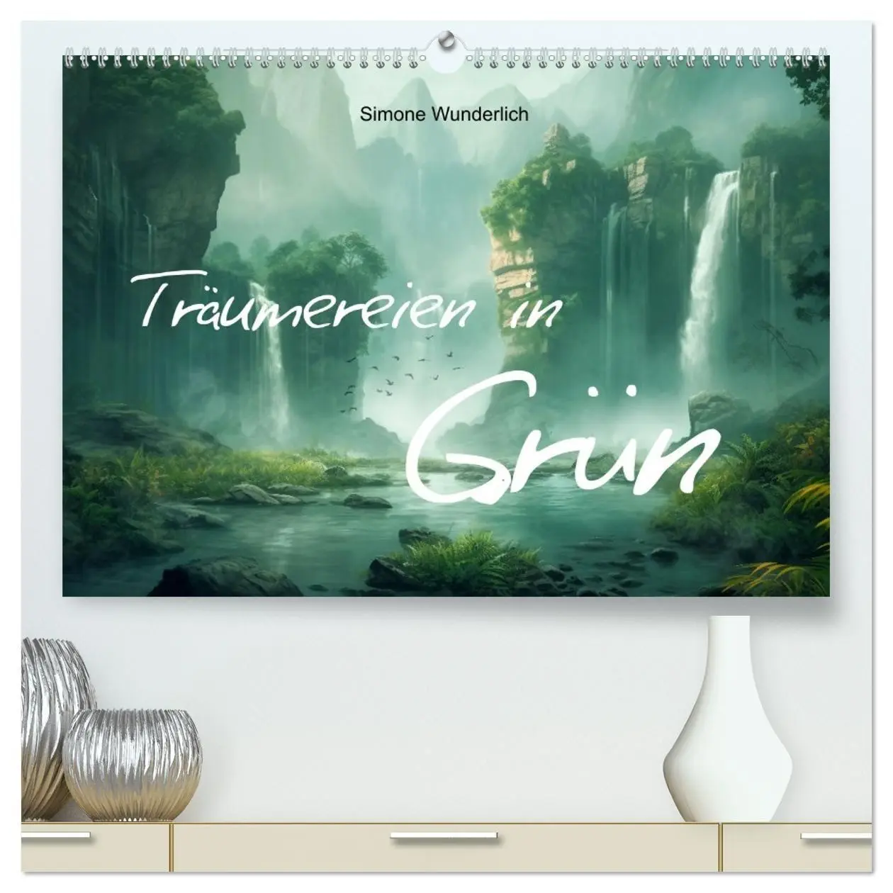 Cover: 9783457482124 | Träumereien in Grün (hochwertiger Premium Wandkalender 2026 DIN A2...