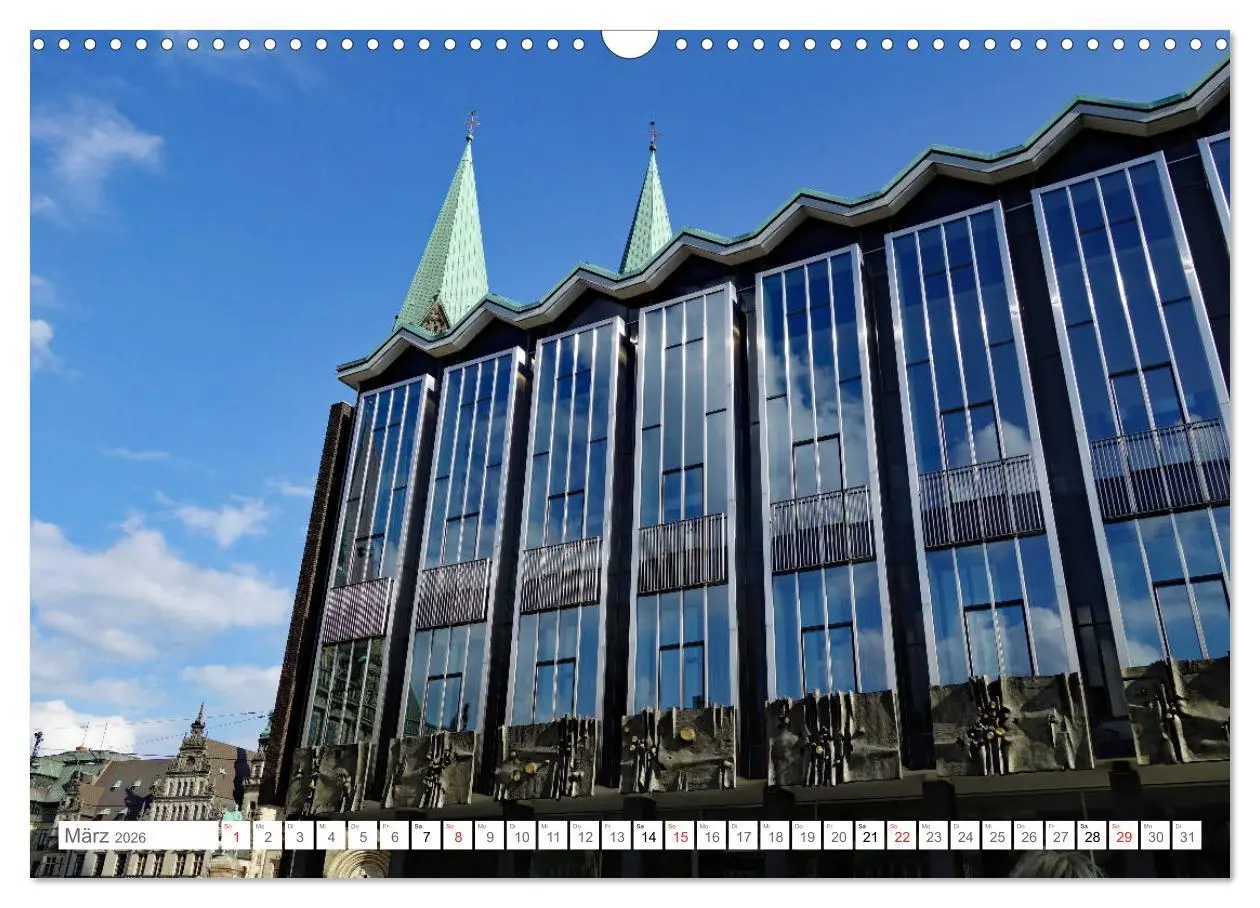 Bild: 9783457932124 | Bremen Heute (Wandkalender 2026 DIN A3 quer), CALVENDO Monatskalender