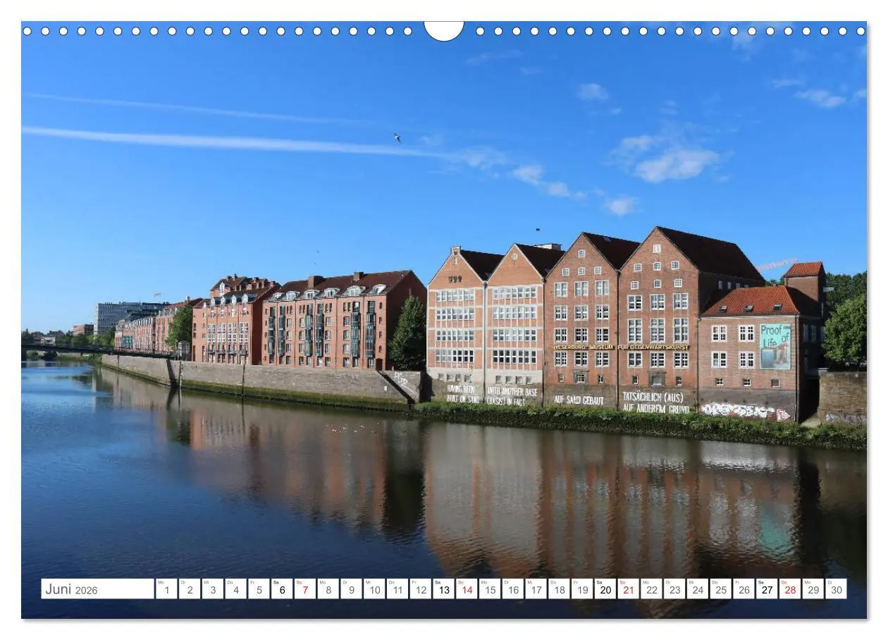 Bild: 9783457932124 | Bremen Heute (Wandkalender 2026 DIN A3 quer), CALVENDO Monatskalender