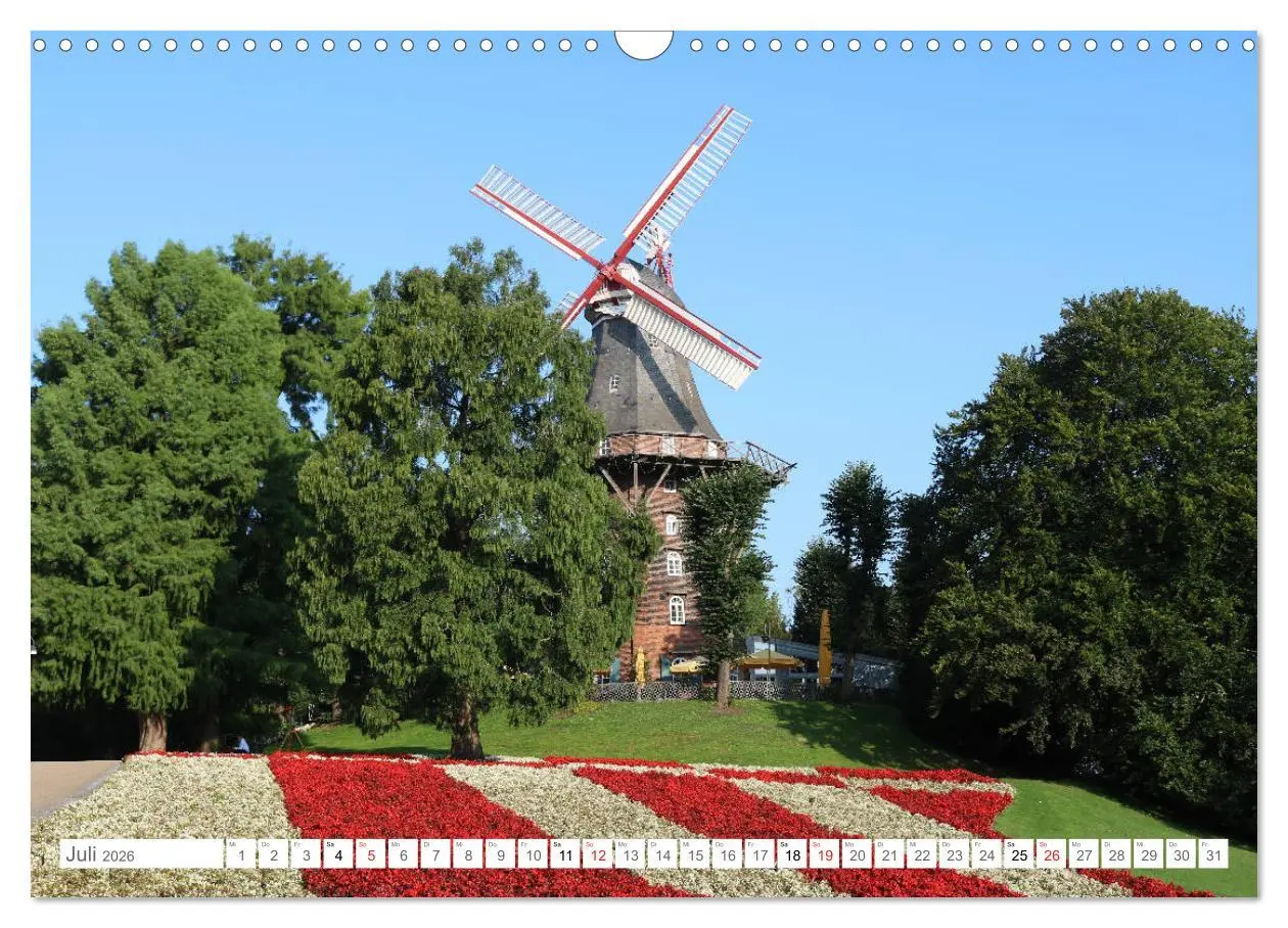 Bild: 9783457932124 | Bremen Heute (Wandkalender 2026 DIN A3 quer), CALVENDO Monatskalender